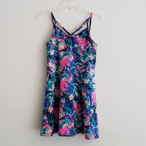 PINK Victoria Secret Vibrant Tropical Dress